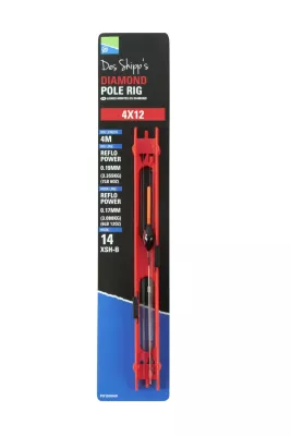 PRESTON 4X12 Diamond Pole Rig — Diamond 4x12